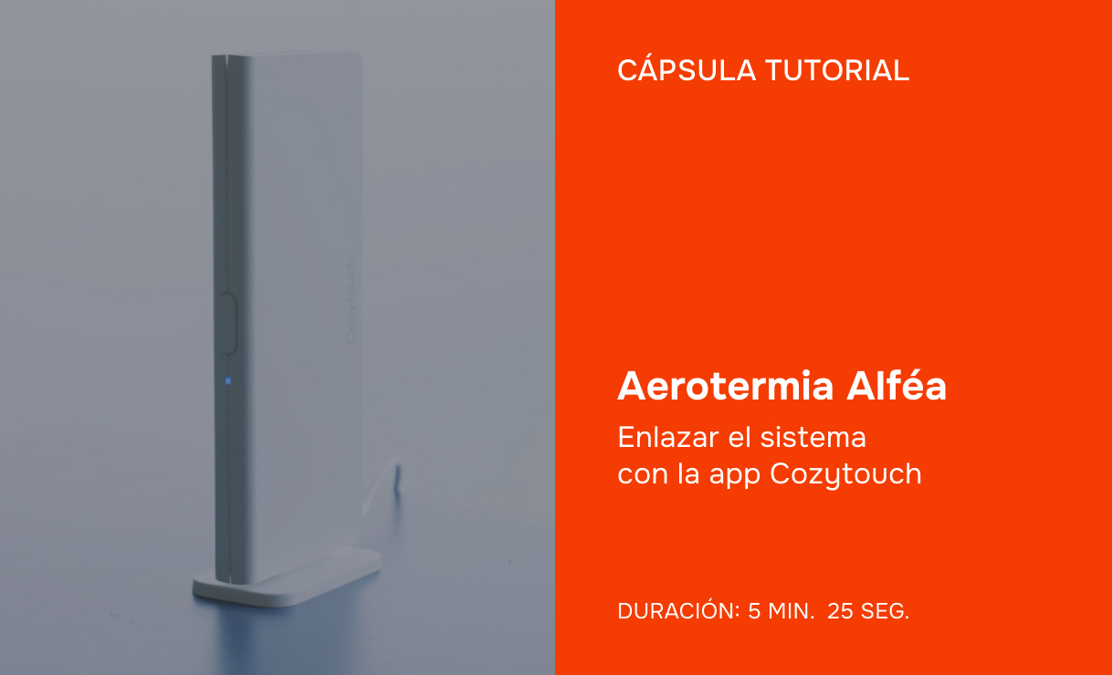 Alfea enlazar cozytouch